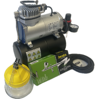 Airbrush & Compressor Kit - Iwata Neo Start-up