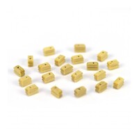 Artesania Single Block in Boxwood 5 mm (20 Units) for Model Ships [8513]