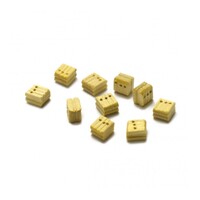 Artesania Block Triple 5.0mm (10) Wooden Ship Accessory [8531]