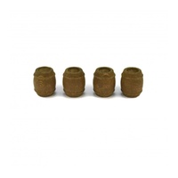 Artesania Barrel Walnut 12.0mm (4) Wooden Ship Accessory [8570]