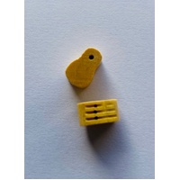 Artesania Single Block 3 Holes 12 mm (2) Wooden Ship Accessory [8586]