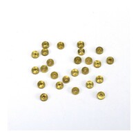 Artesania Cannon Wheels 4.0 x 1.5mm Brass (24) Wooden Ship Accessory [8644]