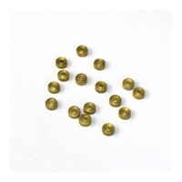 Artesania Cannon Wheels 5.0 x 2.0mm Brass (15) Wooden Ship Accessory [8645]