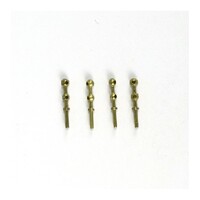 Artesania Stanchions 2 Hole 2.0 x 14.0mm (4) Wooden Ship Accessory [8655]