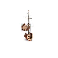 Section of Galleon San Francisco. 1:50 Wooden Model Ship Kit