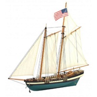 Artesania Wooden Model Ship Kit: Virginia 1819 American Schooner 1/41