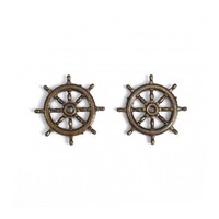 Artesania Ships Wheel 30.0mm Metal (2) Wooden Ship Accessory