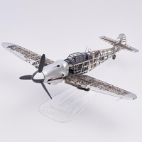 Metal & Plastic Model: Messerschmitt Bf109G Aircraft 1/16