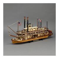 Artesania Latina 20515 Mississippi Paddle Steamer Wooden Boat Kit 1/80