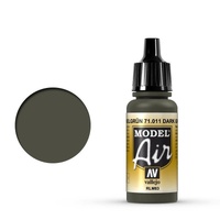 Vallejo Model Air - Dark Green RLM83 - 18ml Acrylic Airbrush Paint