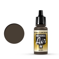 Vallejo Model Air - Burnt Umber - 18ml Acrylic Airbrush Paint