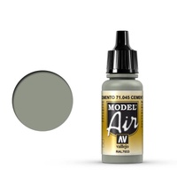 Vallejo Model Air - Cement Grey - 18ml Acrylic Airbrush Paint