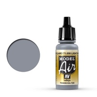 Vallejo Model Air - Light Grey - 18ml Acrylic Airbrush Paint