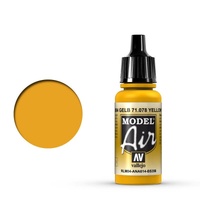 Vallejo Model Air - Yellow RLM04 - 18ml Acrylic Airbrush Paint