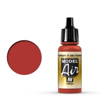 Vallejo Model Air - Ferrari Red - 18ml Acrylic Airbrush Paint