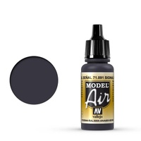 Vallejo Model Air - Signal Blue - 18ml Acrylic Airbrush Paint