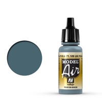 Vallejo Model Air - Faded P.R.U Blue | M485 Blue Gray - 18ml Acrylic Airbrush Paint