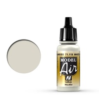Vallejo Model Air - White Grey RAL9002 - 18ml Acrylic Airbrush Paint