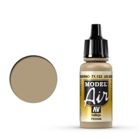 Vallejo Model Air - US Desert Armour 686 - 18ml Acrylic Airbrush Paint