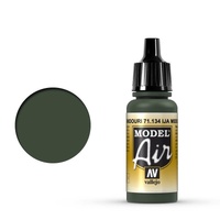 Vallejo Model Air - IJA Midouri Green - 18ml Acrylic Airbrush Paint