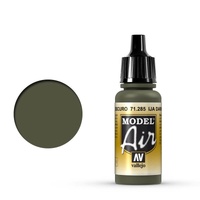 Vallejo Model Air - IJA Dark Green - 18ml Acrylic Airbrush Paint