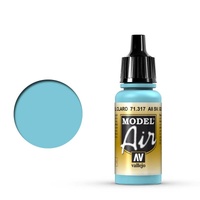Vallejo Model Air - AII SV. Gol Light Blue - 18ml Acrylic Airbrush Paint
