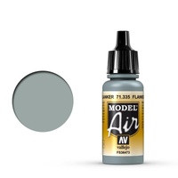 Vallejo Model Air - Flanker Light Grey - 18ml Acrylic Airbrush Paint