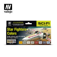 Model Air Brush Star Fighters Colours - Vallejo