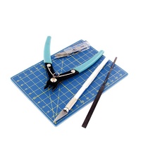 Vallejo T11001 Tools 9pc Plastic Modelling Tool set