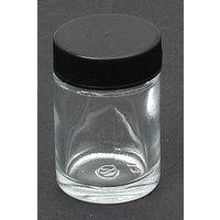 Badger Airbrush 3/4oz Glass Jar w/cover