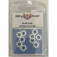 BILLING LIFE RING 12x12mm - 10PCS