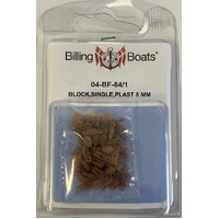 BILLING BLOCK SINGLE 5mm - 50PCS
