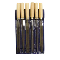 Locksmiths File Set 6pc - German Made