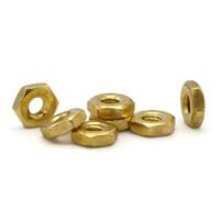 Brass Nuts Metric M3 (10)