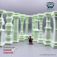 Pillar Template Set A-E Medium