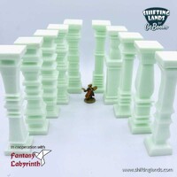 Pillar Template Set K-O Medium