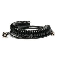 Iwata 3m Polyurethane Cobra Coiled Airbrush Hose 1/8" x 1/4"
