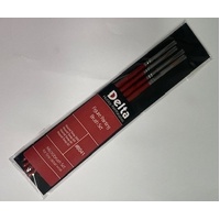 Figure Painting Brush Set: Round Toray 20/0, 5/0, 00, 02