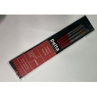 Finishing & Effects Brush Set Round 10/0, 0 Flat 2, 4