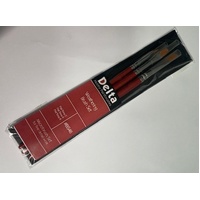 Weathering Brush Set Flat 2, 6, 8 3pcs