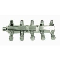 Airbrush Manifold 5 Way 1/8"BSP