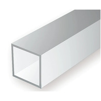 STYRENE SQUARE TUBE, 3.2 mm x 350mm (3pc)