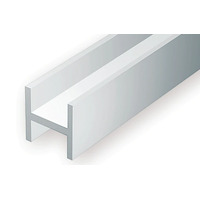 PlasticÂ H-Column.Â 1.5 mm x 1.5mm x 350mm (4 Pieces)