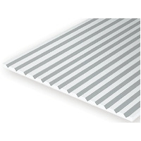 STYRENE V-Groove Siding - Groove Spacing 1.5mm 150mm x 300mm x 1mm