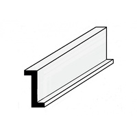 PLASTIC, Z-BEAM. (1.5 mm x 350mm) (4) 