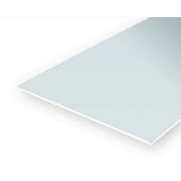STYRENE SHEETS WHITE (3) 150MM X 300MM X .38MM 