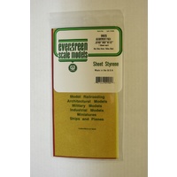 Styrene Sheets Transparent Assorted Colours (5) 150mm X 300mm X .254mm