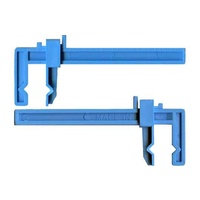 Small Plastic Slide Clamp (2 pc)