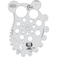 Artool FH.BLTFX1 Circle Template, by Ryan Templeton 203mm x 266mm