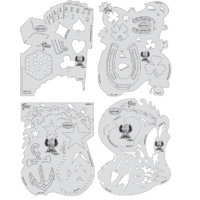 Blasted FX Set of 4 - Mini Series Templates